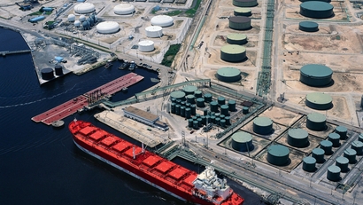 Förvaring och distribution i olje- och gasindustrin