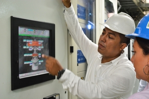 Övervakning av turbin-, generator- och axeltemperatur