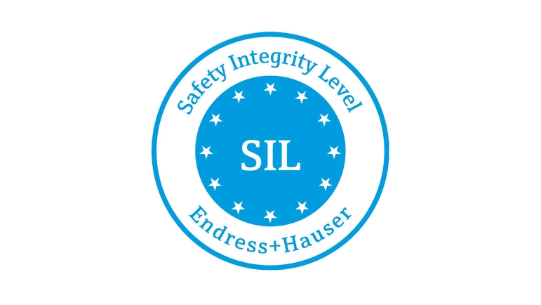 SIL-logotyp hos Endress+Hauser