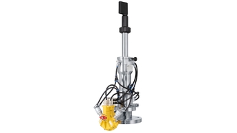 Cleanfit CPA473 - Retractable holder for fibrous and sticky media