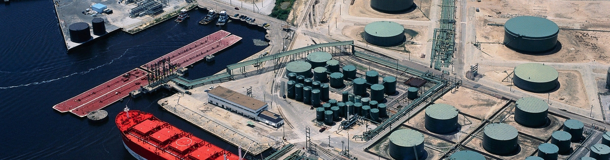 Förvaring och distribution i olje- och gasindustrin