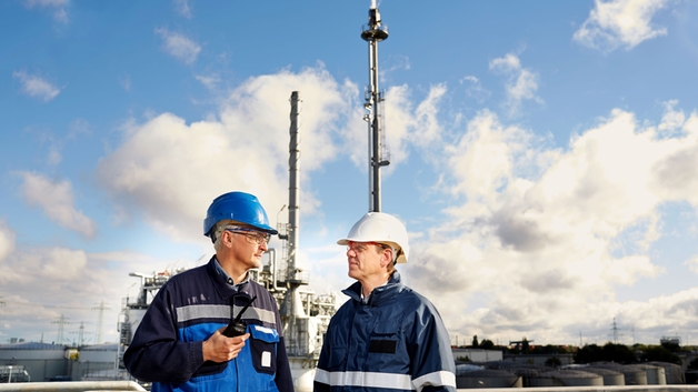 Kund i samtal med Endress+Hauser