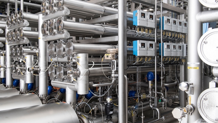 Standardiserad mätinstrumentering i en mejerifabrik