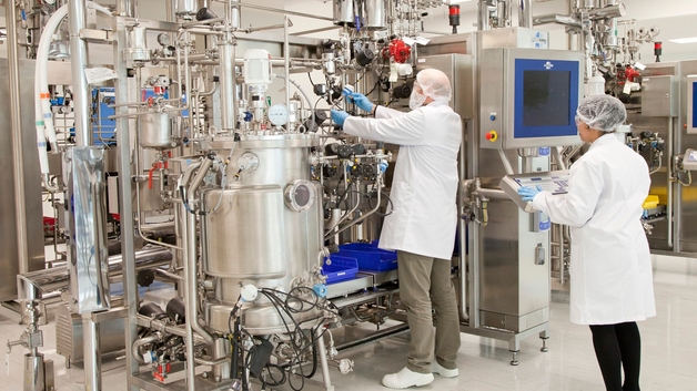 Läkemedelsindustrins bioprocessproduktion