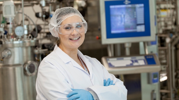 Bioteknolog i laboratorium