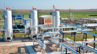 Processanläggning för naturgas