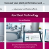 De tre huvudfaktorerna i Heartbeat Technology är diagnostik, verifiering och övervakning