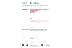 Certifiering av informationssäkerhet ISO 27001