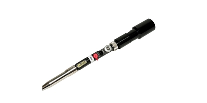 Product picture Raman Rxn-10 probe non-contact optic attached front view aiming toward right corner