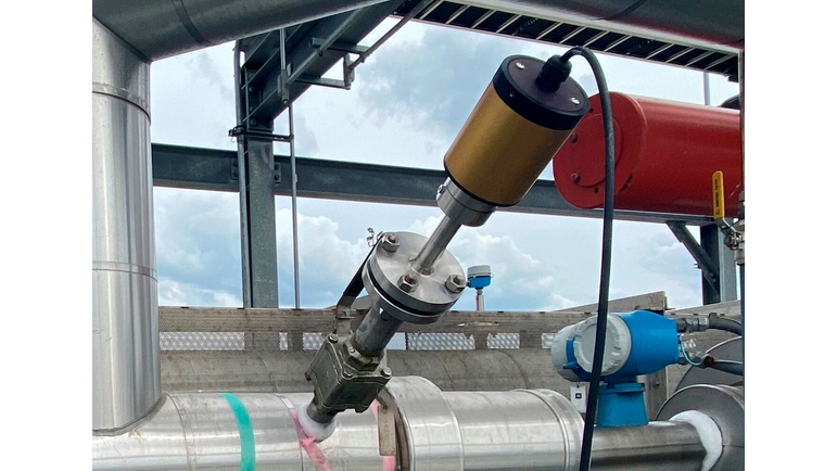 Raman Rxn-41-givare installerad vid anläggning för baslast-custody transfer av kondenserad naturgas