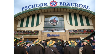 Pschorr Bräurosl-festivaltältet på Oktoberfest i München