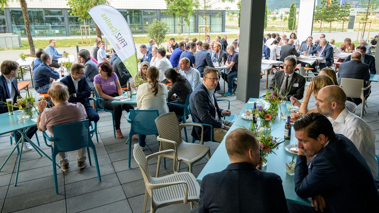 Endress+Hauser firade invigningen av det nya innovationsklustret i Freiburg.