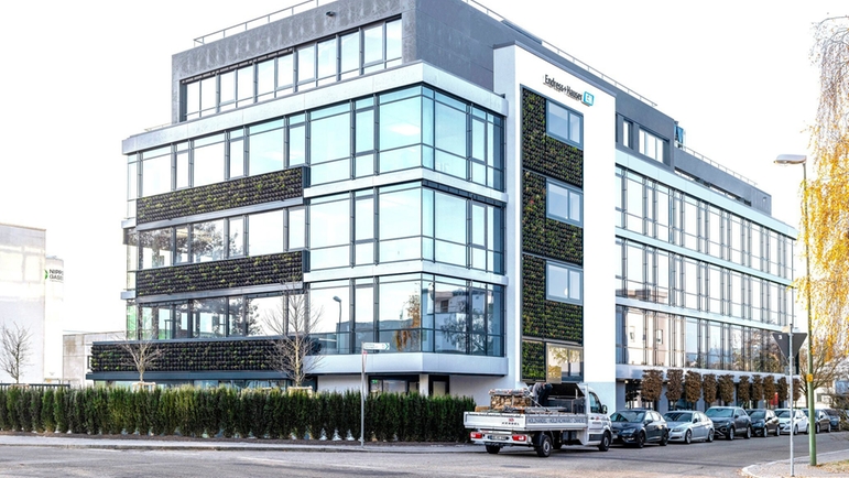 Endress+Hauser har investerat cirka tio miljoner euro i den nya byggnaden i Gerlingen.
