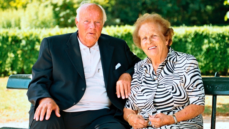 Georg H Endress (1924–2008) och Alice Endress Vogt (1919–2016) hade varit gifta sedan 1946.