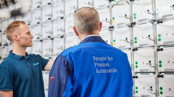 De modulära AEM-elektrolysörerna kan kombineras i serier för att öka produktionen