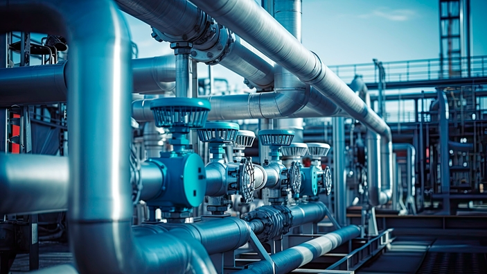 Vätepipelines för transport efter kompression